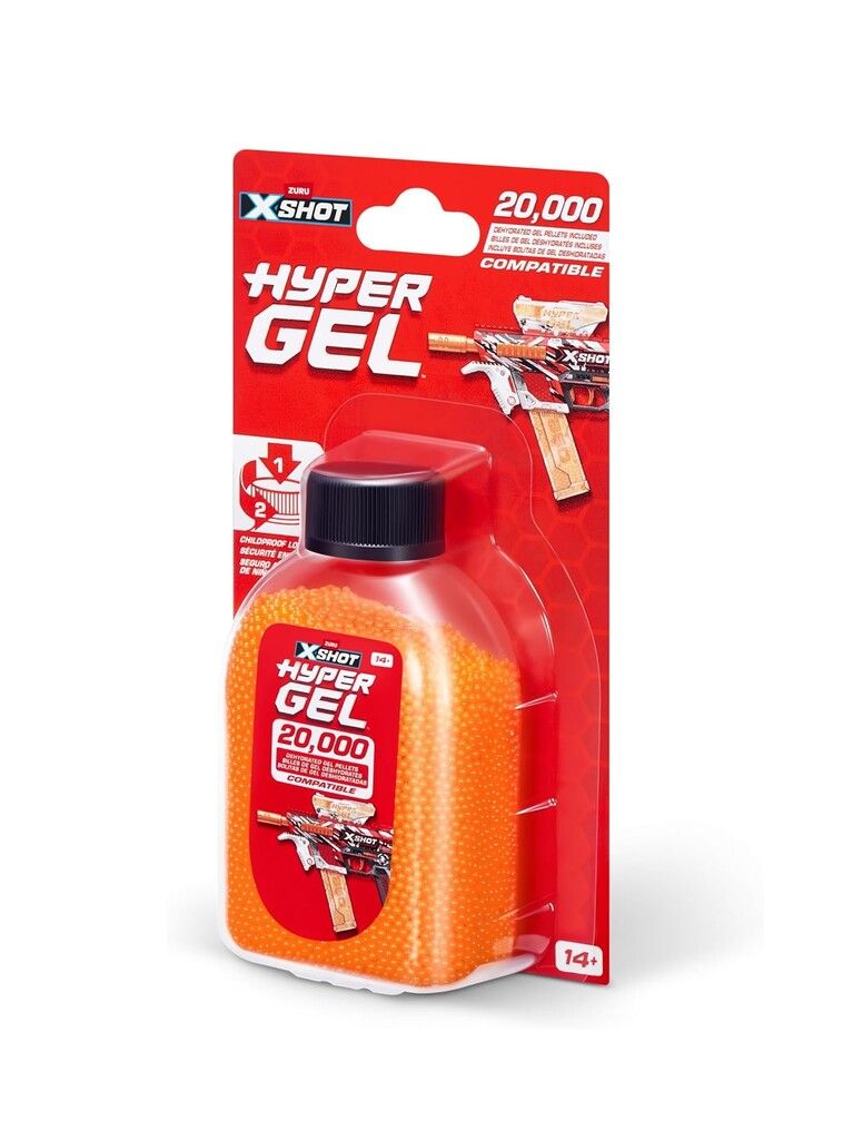 X-SHOT HYPER GEL REPUESTOS X 20000 BOLITAS COD 7603 - Imagen 4