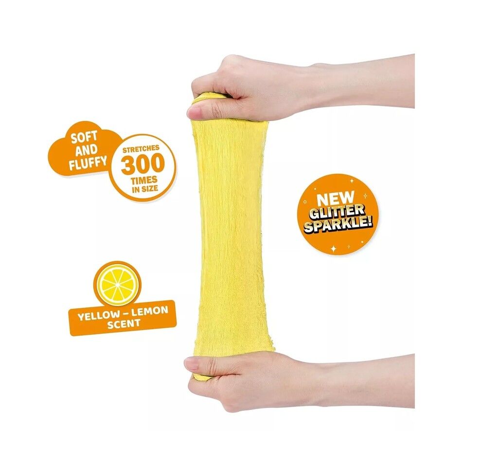 ZURU OOSH COTTON CANDY PERFUMADO Y ELASTICO COD 7619 AMARILLO - Imagen 2