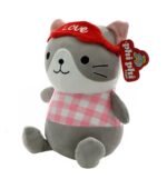 PELUCHE ANIMALES SENTADOS SUPER SUAVES COD 8117 GATO