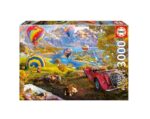 PUZZLE EDUCA X 3000 EL VALLE DE LOS GLOBOS COD 19947