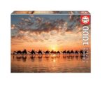PUZZLE EDUCA X 1000 ATARDECER DORADO EN CABLE BEACH COD 18492
