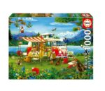 PUZZLE EDUCA X 1000 VACACIONES EN EL CAMPO COD 19922