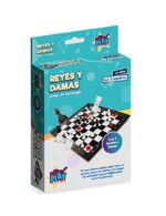 JUEGO DE MESA 2 EN 1 AJEDREZ Y DAMAS LETS PLAY E006