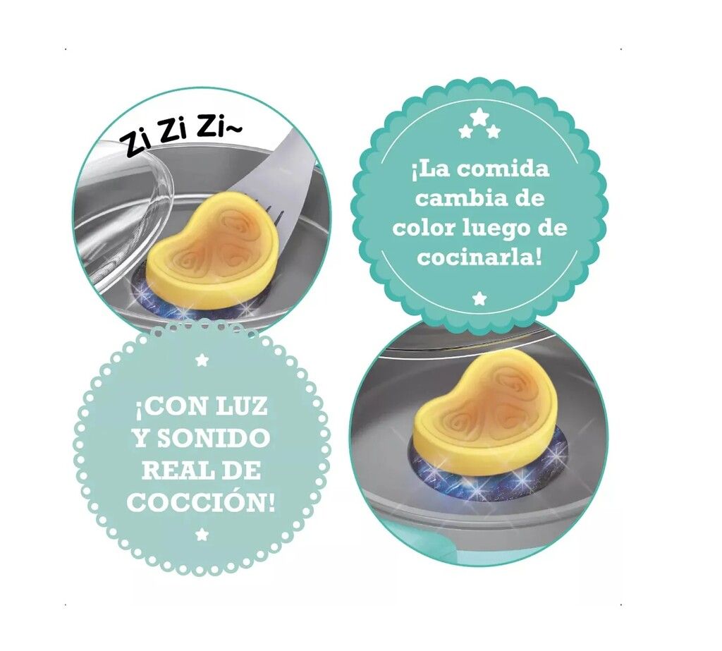 JULIANA MI PRIMERA SARTEN CON LUZ Y SONIDO COD JUL121 - Imagen 3