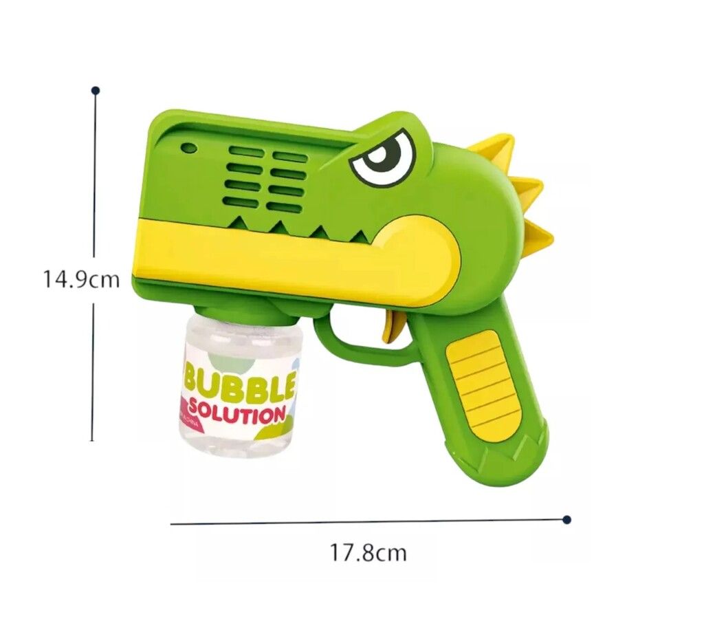 BURBUJERO DINOSAURIO TINY BURBUJAS DIVERTIDAS A PILA COD 55056 - Imagen 4