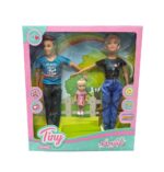 MUNECA TINY DE PASEO EN FAMILIA LULI Y KEVIN COD 53519 MOD4