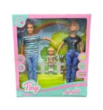 MUNECA TINY DE PASEO EN FAMILIA LULI Y KEVIN COD 53519 MOD3