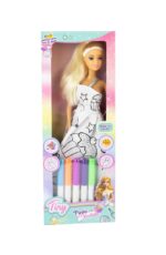 MUÑECA TINY PINTA SU VESTIDO DALE TU ESTILO COD 55035 CUPCAKE