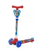 MONOPATIN PLEGABLE AVENGERS CON LUCES COD 12216 ROJO