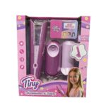 TINY SET PLANCHITA DE PELO CON LUCES CREA A TU ESTILO COD 55676