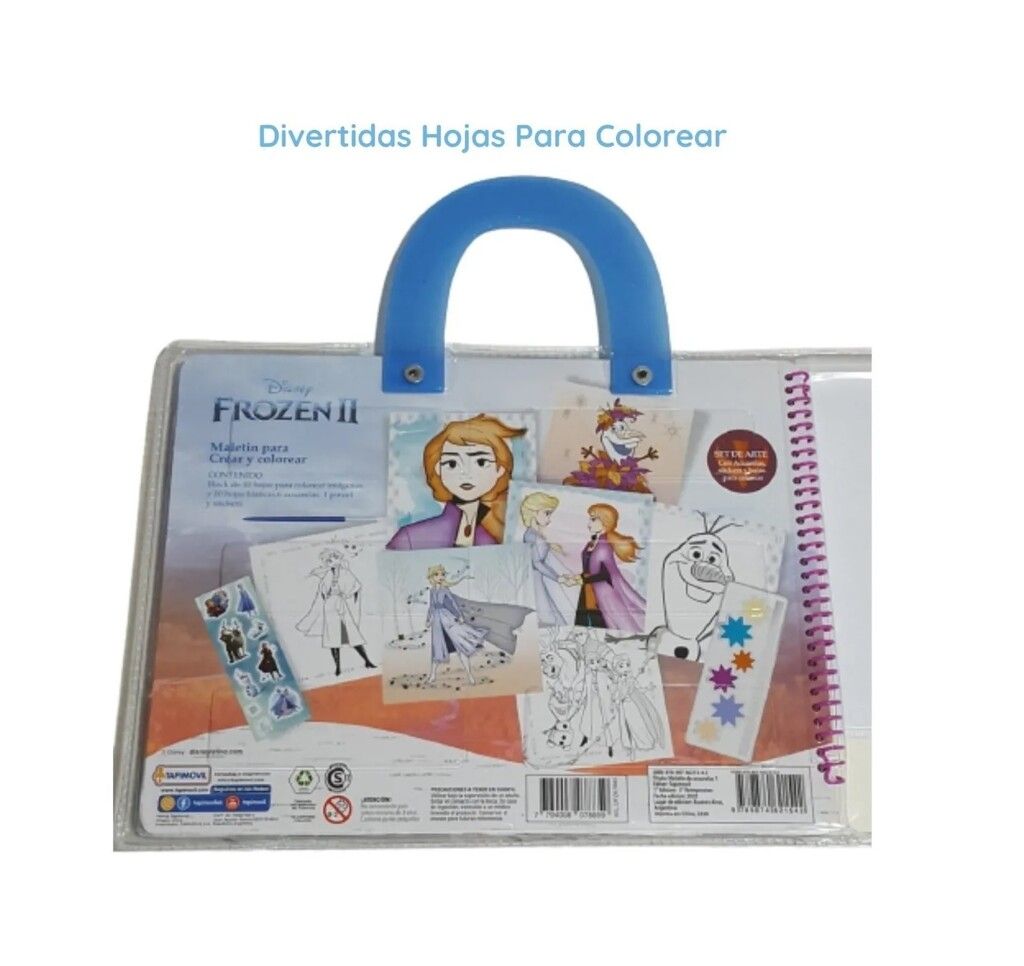 MALETIN CREAR Y COLOREAR FROZEN COD DFZ07885 - Imagen 3