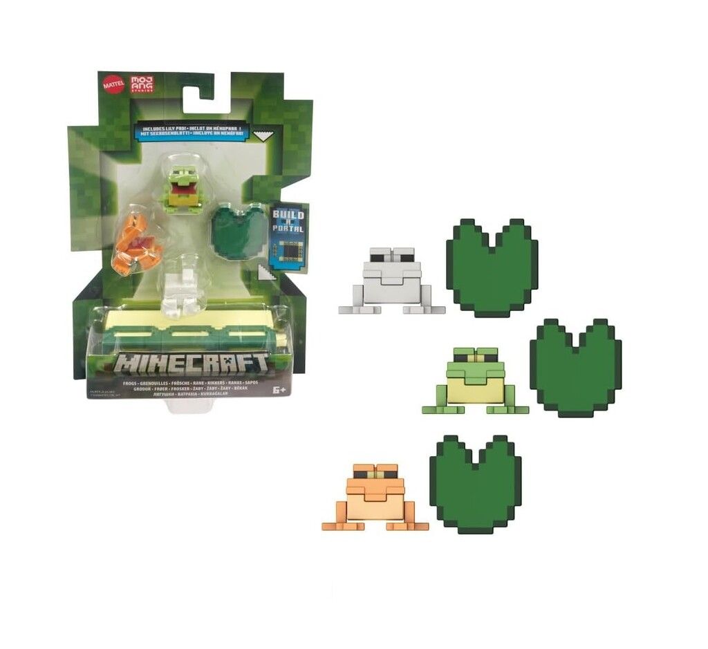 MINECRAFT FIGURA CON ACCESORIOS COD GTP08 RANAS - Imagen 3