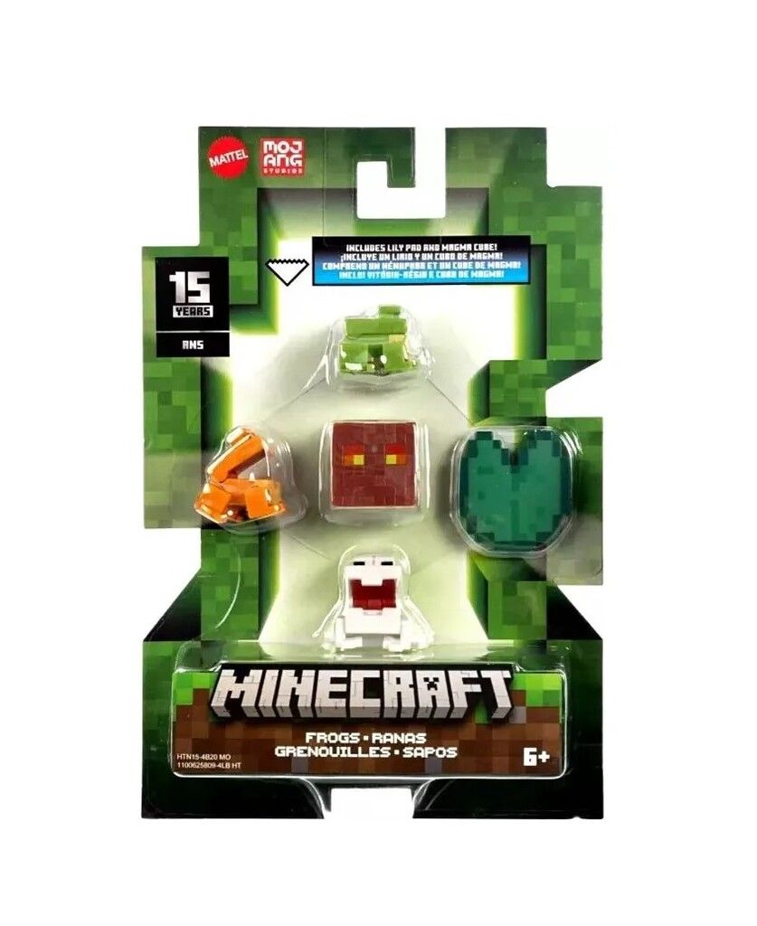 MINECRAFT FIGURA CON ACCESORIOS COD GTP08 RANAS