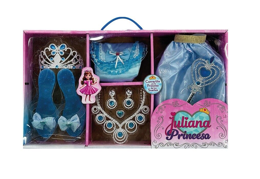 JULIANA SET CONVIERTETE EN PRINCESA DE TUS SUEÑOS COD JUL128