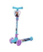 MONOPATIN PLEGABLE FROZEN CON LUCES COD 12106 CELESTE