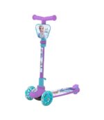 MONOPATIN PLEGABLE FROZEN CON LUCES COD 12106 VIOLETA