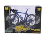BIKE SPORT BICICLETA DIE CAST COLECCION ESCALA 1:8 COD 2888 AZUL