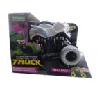 MONSTER TRUCK VEHICULO 4X4 PULL BACK COD 2875 BLANCO