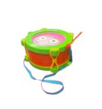 JUGUETE TAMBOR CON REDOBLE Y BANDOLERA COD 12300 ROJO
