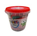 MASA PLASTI KIDS BALDE X 24 COLORES SURTIDOS COD 42161 T ROJA