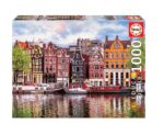 PUZZLE EDUCA X 1000 CASAS DANZANTES AMSTERDAN COD 18458