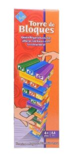 JUEGO DE MESA TORRE DE BLOQUES EL DUENDE AZUL COD 6609