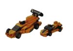 BLOQUES JUEGO DE CONSTRUCCION VEHICULOS COD 2904 ORANGE POWER
