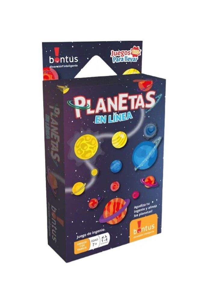 JUEGO DE MESA PLANETAS EN LINEA BONTUS COD 556