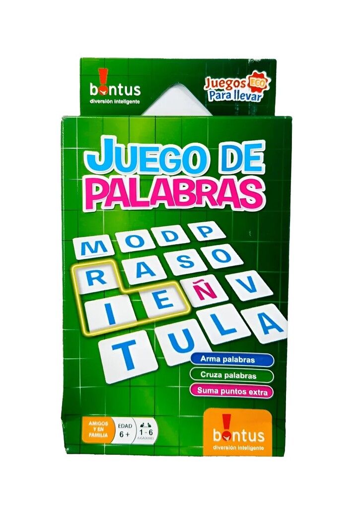 JUEGO DE MESA JUEGO DE PALABRAS BONTUS COD 552