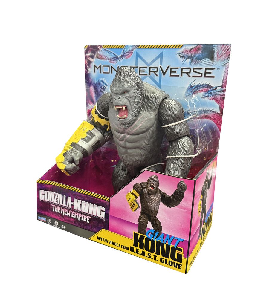 GODZILA VS KONG MOVIE FIGURA 28 CM CON ACC COD 35550 KONG - Imagen 5