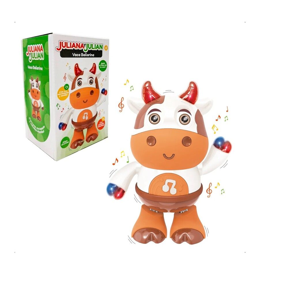 JULIANA Y JULIAN VACA BAILARINA CON LUZ Y SONIDO COD 0041 - Imagen 4