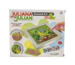 JUEGO DIAMONT ART DINO DECORA CON GEMAS COD JUL0138