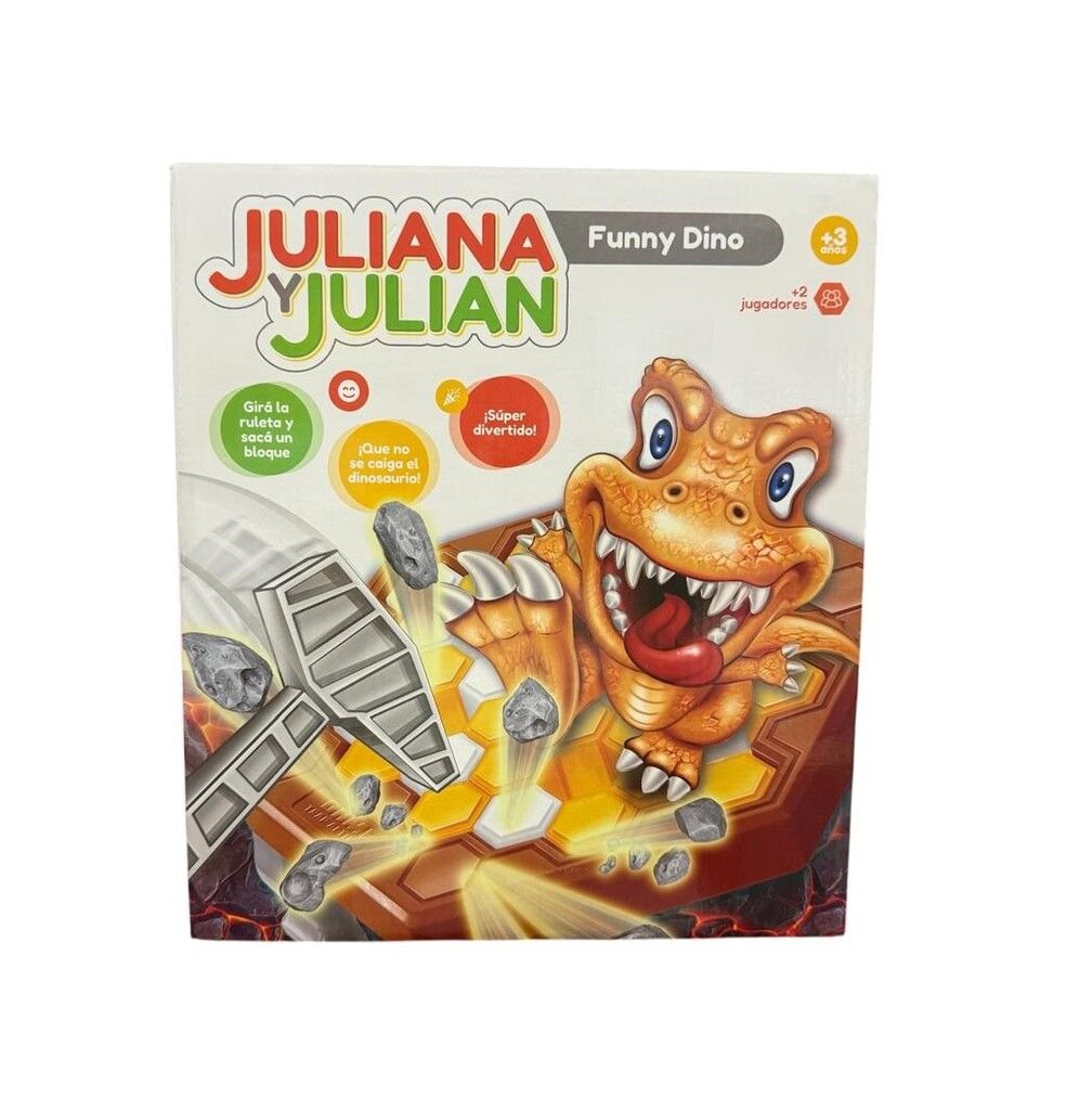 JUEGO DE MESA ROMPE HIELO QUE NO CAIGA EL DINOSAURIO COD 0043