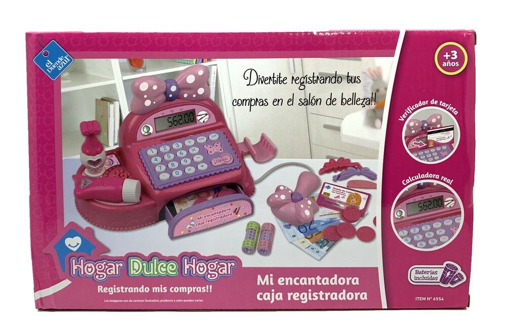 EL DUENDE AZUL CAJA REGISTRADORA LUZ Y SONIDO COD 6554 - Imagen 3