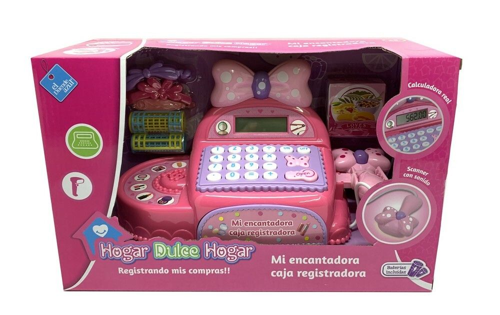 EL DUENDE AZUL CAJA REGISTRADORA LUZ Y SONIDO COD 6554 - Imagen 4