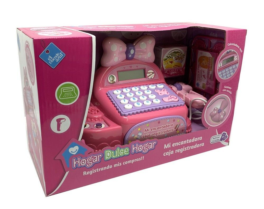 EL DUENDE AZUL CAJA REGISTRADORA LUZ Y SONIDO COD 6554