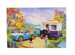 BLOQUES PARA ARMAR SET CARAVANA DREAM TOWN COD 59240