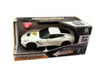 AUTO A FRICCION CORVETTE C7 LUZ Y SONIDO 1:24 COD 92429 BLANCO