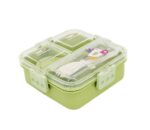 LUNCHERA TRENDY VIANDA HERMETICA 3 DIVICIONES 30429 VERDE