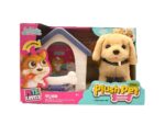 PELUCHE PERRO CON CASA LADRA Y CAMINA COD 2866 BEIGE