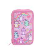 CARTUCHERA CON UTILES TRENDY DOBLE COMPARTIMIENTO COD 53834F